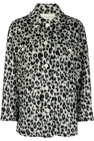 Isabel Marant Odelino leopardmönstrad skjortjacka