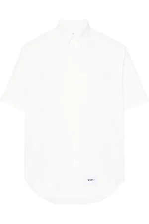 Wtaps Kortärmad skjorta med logotypmärke