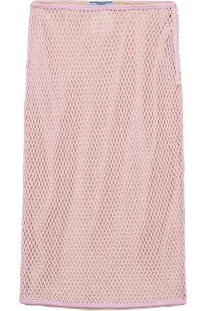 Prada Midikjol i mesh