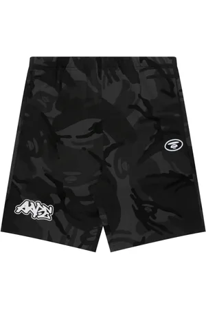 A Bathing Ape Kamouflagemönstrade mjukisshorts