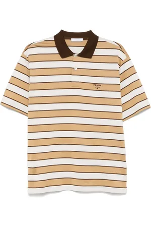 Prada Randig pikétröja