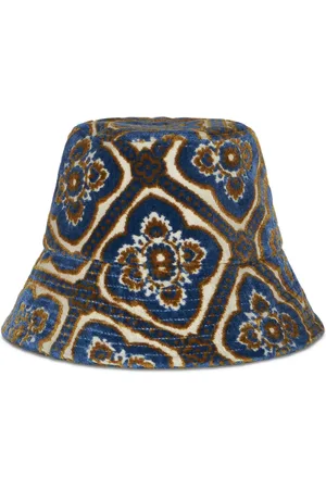Etro Mönstrad fiskehatt i jacquard