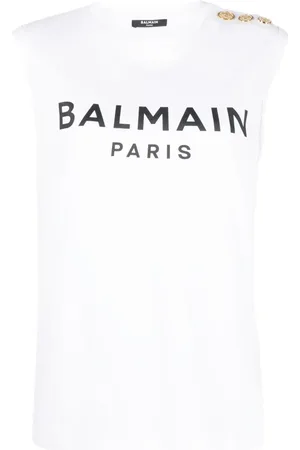 Balmain Linne med logotyp