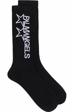 Palm Angels Strumpor med logotyp
