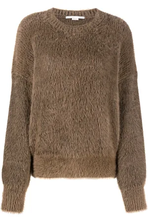 Stella McCartney Stickad tröja med rundad hals