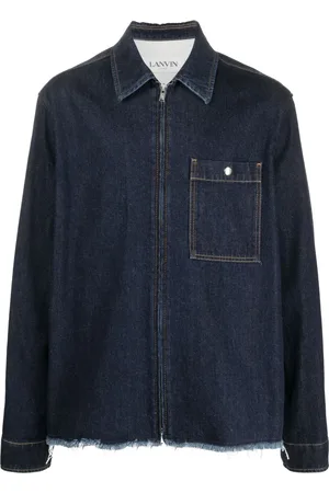 Lanvin Jeansjacka med dragkedja