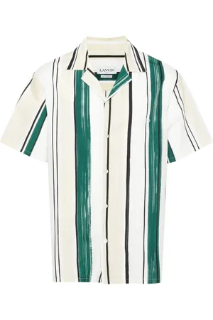 Lanvin Randig skjorta med logotyp