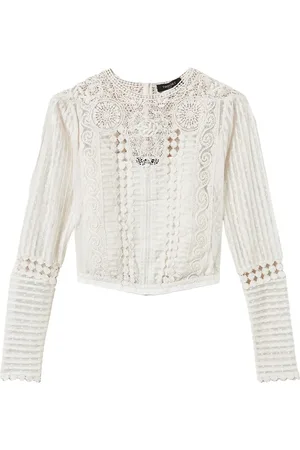 Twin-Set Blus med brodyr