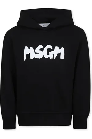 Msgm Hoodie med logotyp