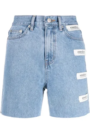 KIMHEKIM Jeansshorts med hög midja