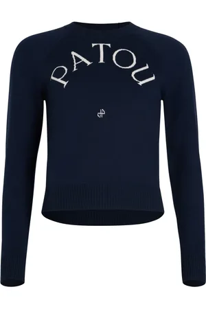 Patou Tröja med logotyp i jacquard
