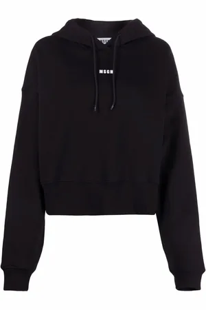 Msgm Hoodie med logotyp