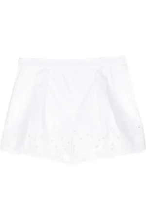 DICE KAYEK Bomullsshorts med brodyr