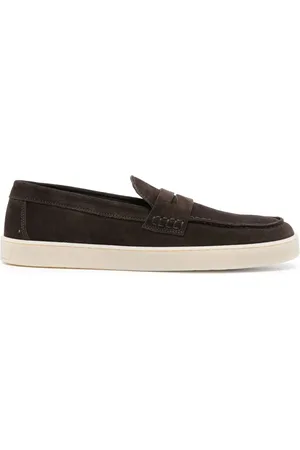 CANALI Loafers i mocka