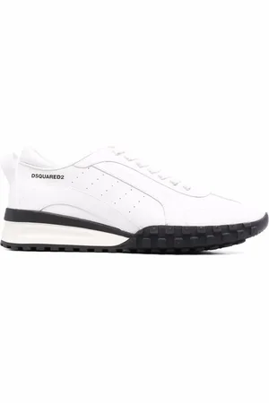 Dsquared2 Låga lädersneakers