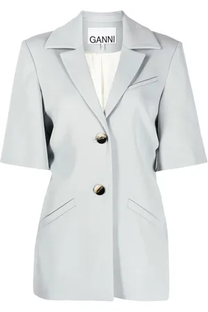 Ganni Kortärmad blazer
