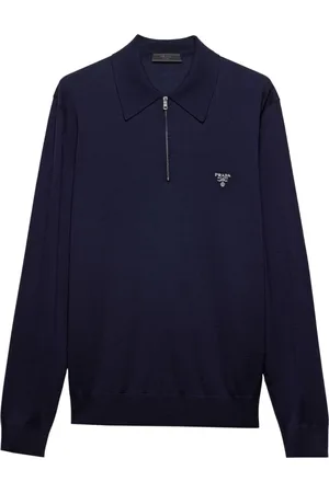Prada Långärmad pikétröja