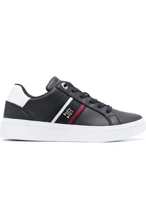 Tommy Hilfiger Låga lädersneakers