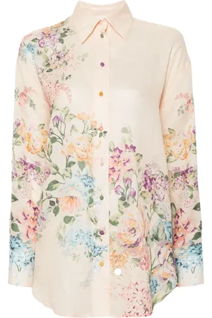 ZIMMERMANN Halliday blommig skjorta