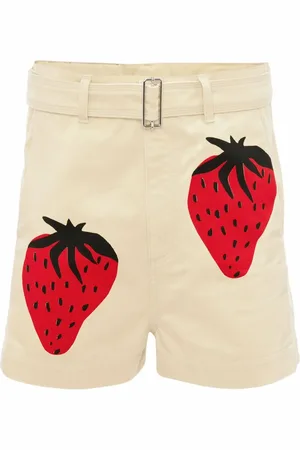 J.W.Anderson Jordgubbsmönstrade chinosshorts