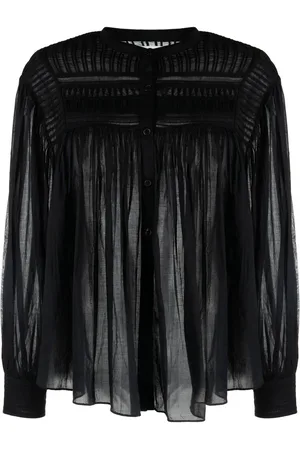 Marant Etoile Plalia plisserad blus