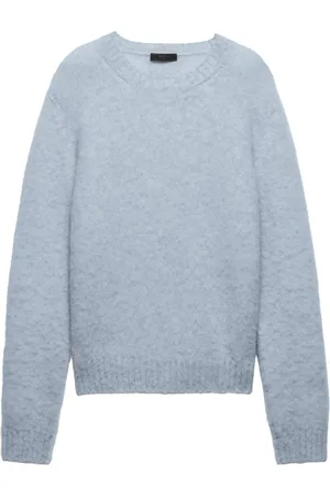 Prada Ulltröja med rundad hals