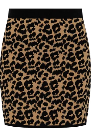Max Mara Domizia leopardmönstrad kjol