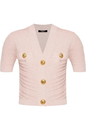 Balmain Stickad topp