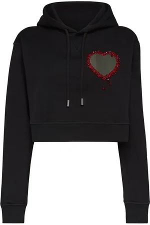 Dsquared2 Pärlprydd hoodie