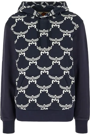 MCM Mönstrad hoodie