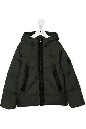 Stone Island Puffjacka med huva