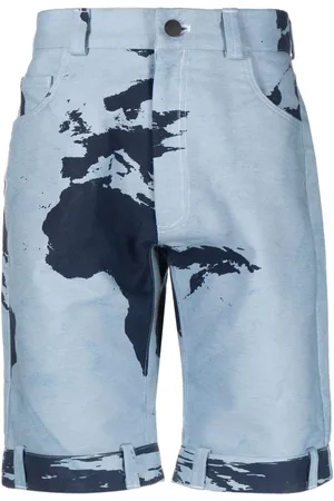 Stain Shade Bermudashorts med abstrakt tryck