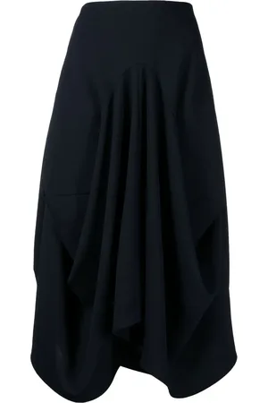 GOEN.J Draperad midikjol