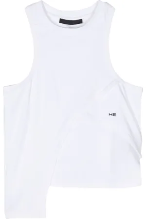 HELIOT EMIL Croptop med lagerdesign