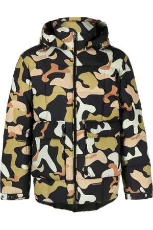 Woolrich Vadderad jacka med abstrakt tryck
