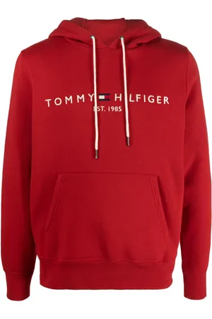 Tommy Hilfiger Hoodie med broderad logotyp