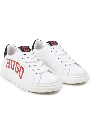 HUGO BOSS Lädersneakers med logotyp