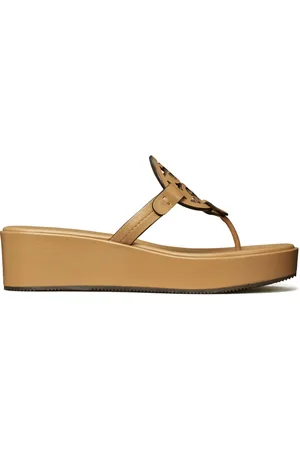 Tory Burch Miller lädertofflor 25 mm