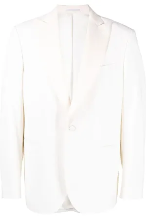 N.PEAL Enkelknäppt blazer