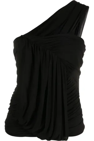 Rick Owens Enaxlad draperad blus