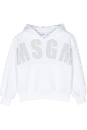 Msgm Hoodie med logotyp