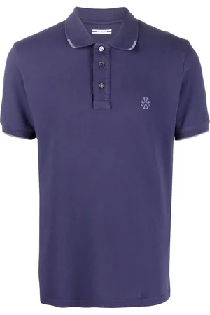 Jacob Cohen Pikétröja med broderad logotyp