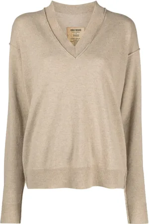 UMA WANG Finstickad sweatshirt