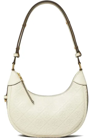 Tory Burch T Monogram Crescent axelväska