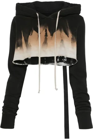 Rick Owens Kort hoodie