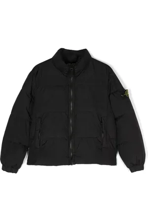 Stone Island Vadderad jacka med kompass
