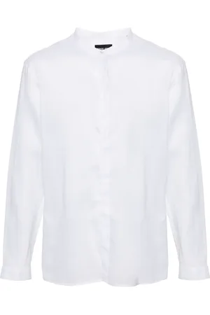 Giorgio Armani Skjorta med kinakrage