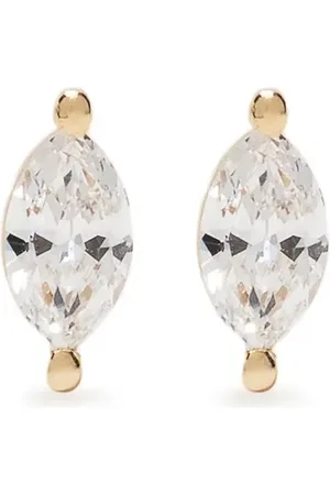EF Collection Diamantörhängen i 14K gult guld