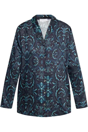 Hanro Pyjamasskjorta med grafiskt tryck