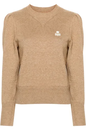 Marant Etoile Kelaya tröja med broderad logotyp